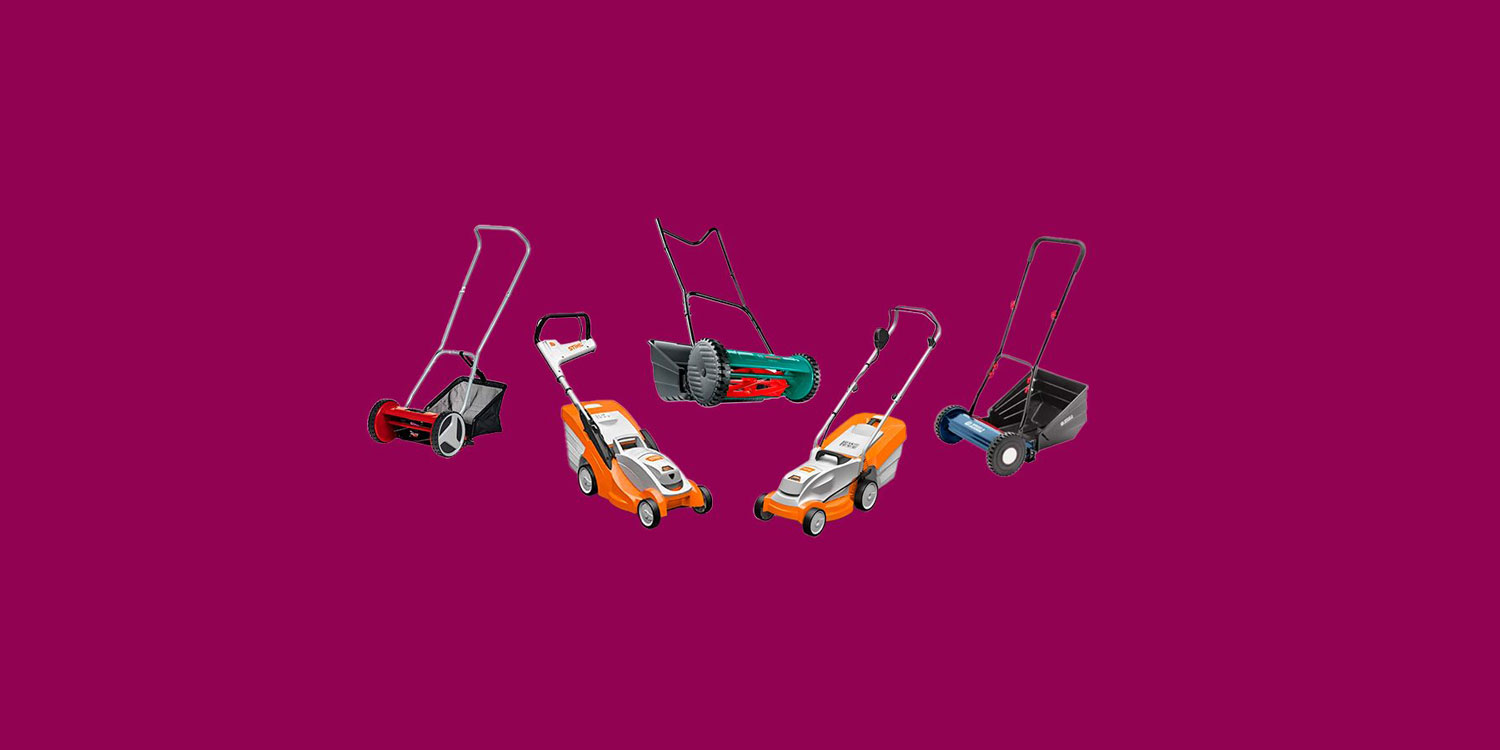 Quiet shop lawn mower